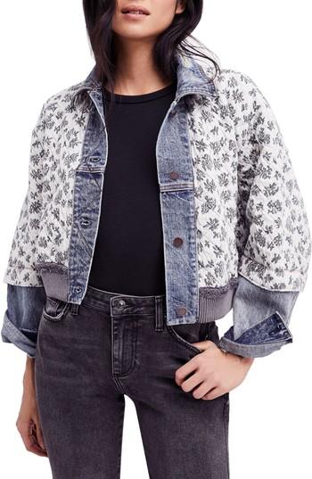 ditsy denim jacket ebay