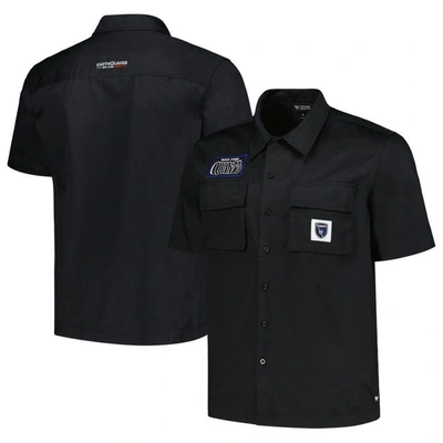 The Wild Collective Black San Jose Earthquakes Utility Button-up Shirt