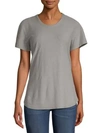 James Perse Crewneck Cotton Modal T-shirt In Shadow