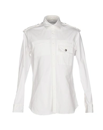 Pierre Balmain Shirts In White