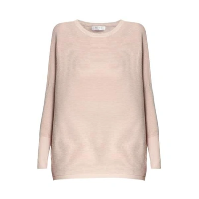 Paisie Ribbed Jumper In Blush