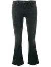Frame Le Mid Rise Cropped Bootcut Jeans In Kerry