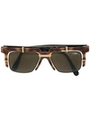Cazal Double Frame Square Sunglasses In 722