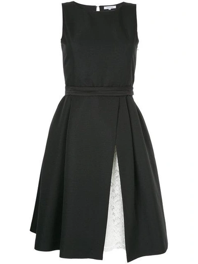 Guild Prime Sleeveless Lace Slit Dress - Black