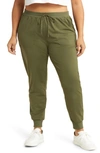 Zella Live-in Pocket Joggers In Olive Night