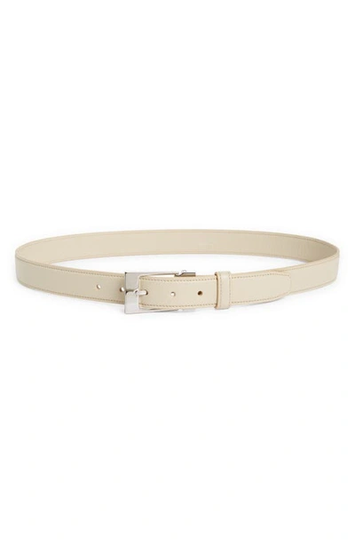 The Row Jewel Belt In Milk