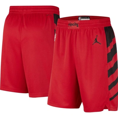 Jordan Brand Red Portland Trail Blazers 2022/2023 Statement Edition Swingman Performance Shorts