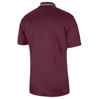 Nike Maroon Minnesota Golden Gophers 2023 Sideline Coaches Performance Polo