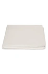 Matouk Talita 615 Thread Count Cotton Sateen Flat Sheet In Bone