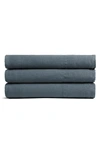 Parachute Linen Top Sheet In Slate Blue