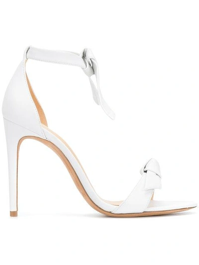Alexandre Birman Knotted Leather High In White