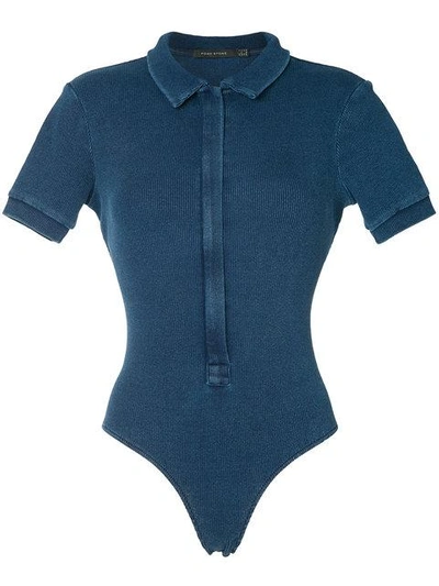 Pony Stone Polo Bodie In Blue