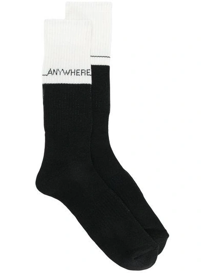 Necessary Anywhere Forty Six Socks In Black