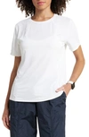 Zella Breeze Thru Mesh Active T-shirt In White