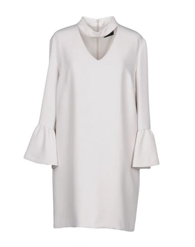 Atos Lombardini Short Dresses In Light Grey