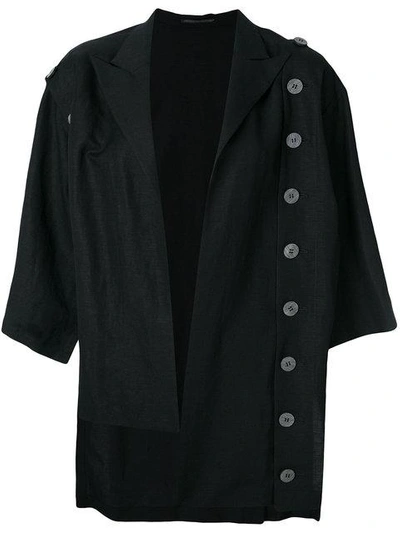 Yohji Yamamoto Oversized Asymmetric Jacket
