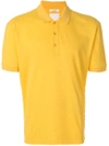 Valentino 'rockstud' Poloshirt In Yellow