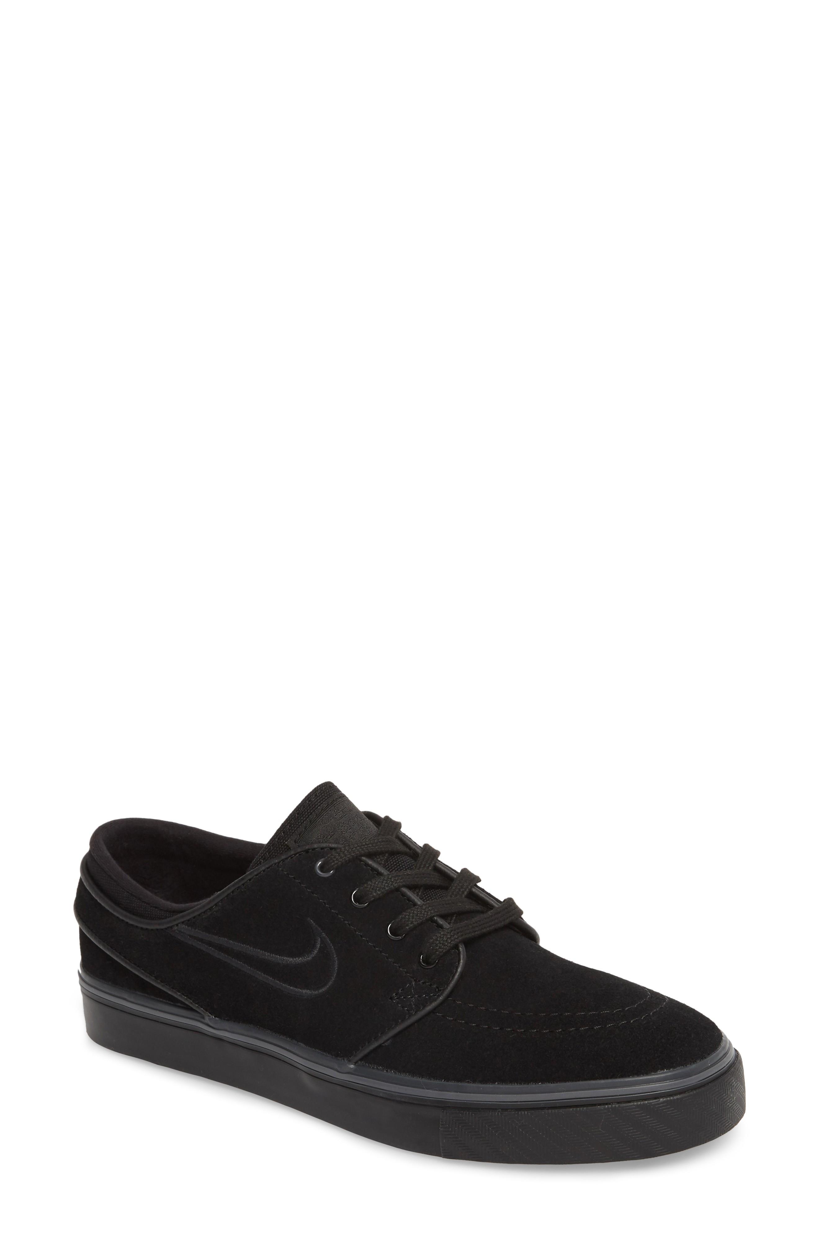 Nike Sb Air Zoom Stefan Janoski Skate Sneaker In Black/ Black ... Nike Sb Air Zoom Stefan Janoski Skate Sneaker In Black/ Black ...