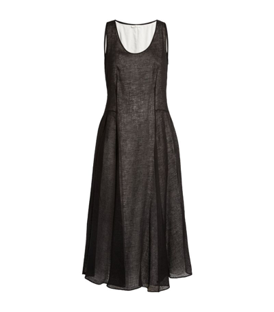 The Row Calliope Sleeveless Dress In Black