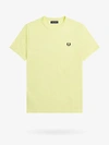 Fred Perry T-shirt In Yellow