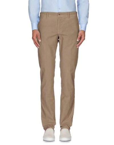 Incotex Casual Pants In Khaki