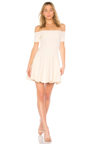 Ronny Kobo Ronny Karin Dress In Ivory