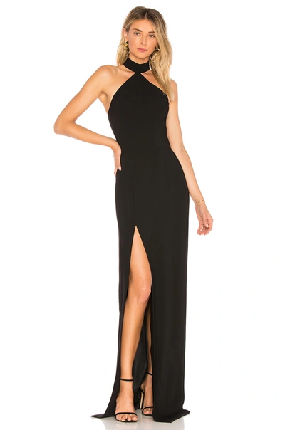 Amanda Uprichard Queen Gown In Black