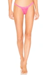 Hanky Panky G String Thong In Pink