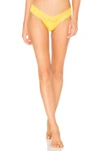 Hanky Panky Low Rise Thong In Yellow