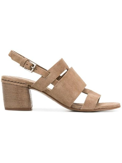 Del Carlo 10507 Sandals In Neutrals