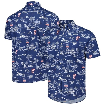Reyn Spooner Navy Chicago White Sox Kekai Button-down Shirt