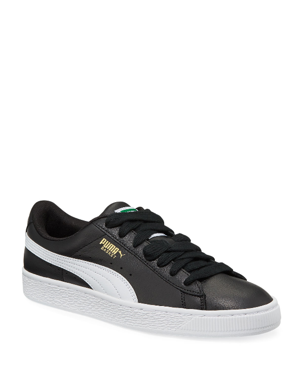 Puma Men's Basket Classic Lfs Casual Sneakers From Finish Line In Black ...