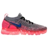 Nike Women's Air Vapormax Flyknit 2 Running Shoes, Pink/grey