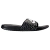 Nike Women's Benassi Jdi Print Slide Sandals, Black