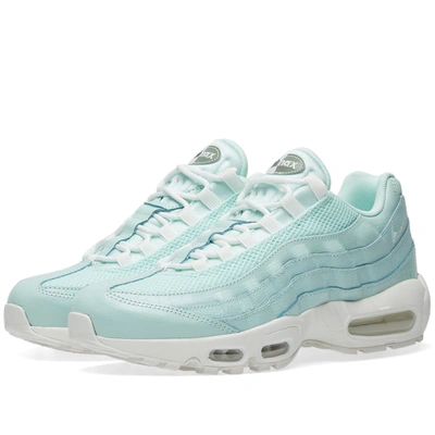 Nike Women's Air Max 95 Premium Casual Shoes, Green In Green
