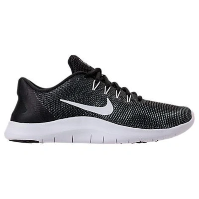 Nike Women's Flex Rn 2018 Running Shoes, Black - Size 9.5