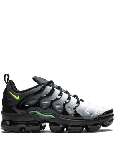 Nike Air Vapormax Plus Sneakers In Black / Volt / Frost