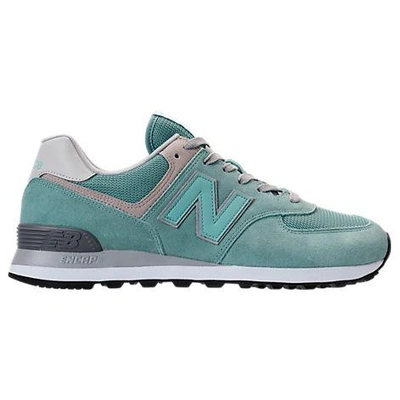 New Balance Men's 574 Casual Sneakers From Finish Line In Blue