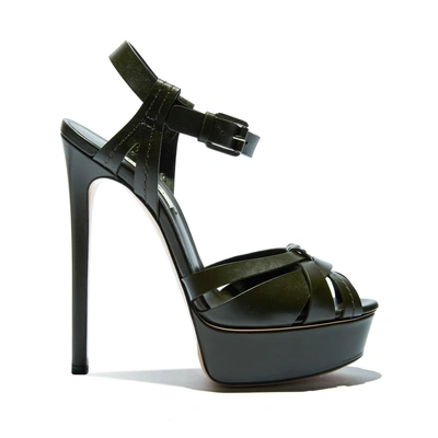 Casadei Platforms In Kombu Green