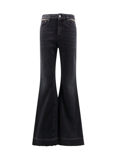 Stella Mccartney Chain Embellished Flared Jeans In New