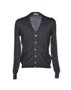 Gran Sasso Cardigan In Lead