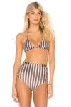 Acacia Swimwear Humuhumu Triangle Top In Upper East Side