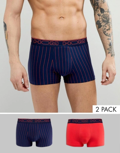 Hom 2 Pack Boxer - Red