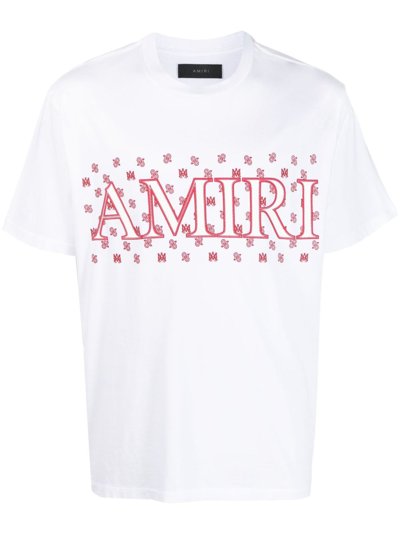 Amiri M.a Paisley-print T-shirt In White