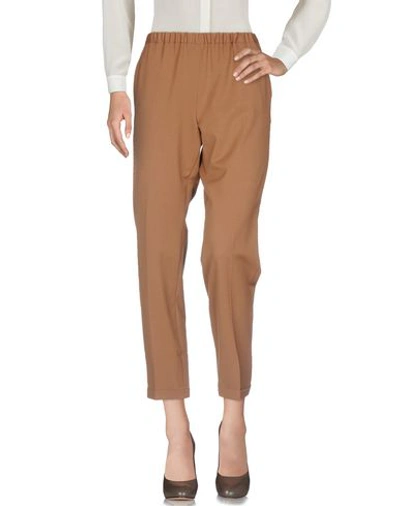 Alberto Biani Casual Pants In Brown