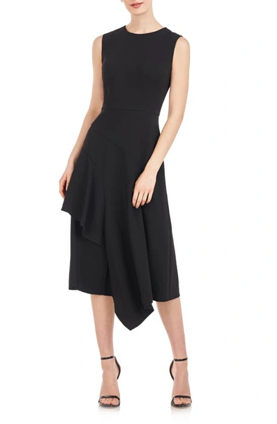Kay Unger Bryce Sleeveless Sheath Dress In Black