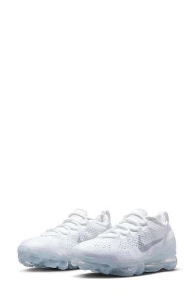 Nike Air Vapormax 2023 Fk Trainer In White/ Platinum