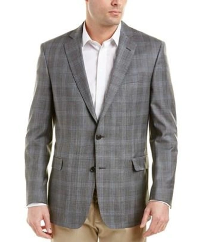 Brooks Brothers Explorer Regent Fit Wool In Grey
