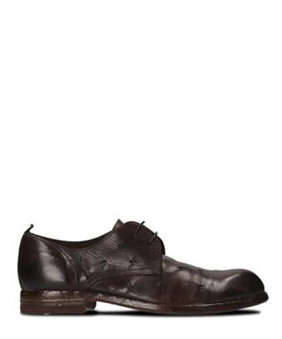 Moma Men's Brown Leather Lace-up Shoes | ModeSens