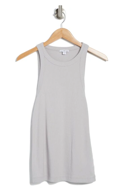 James Perse Ribbed Knit Tank In Aurora